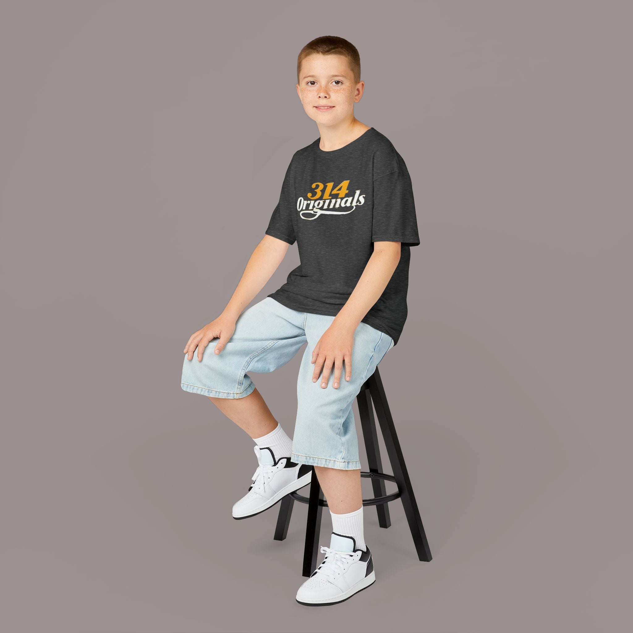 "314 Originals" Vintage Script Graphic - 314 Originals