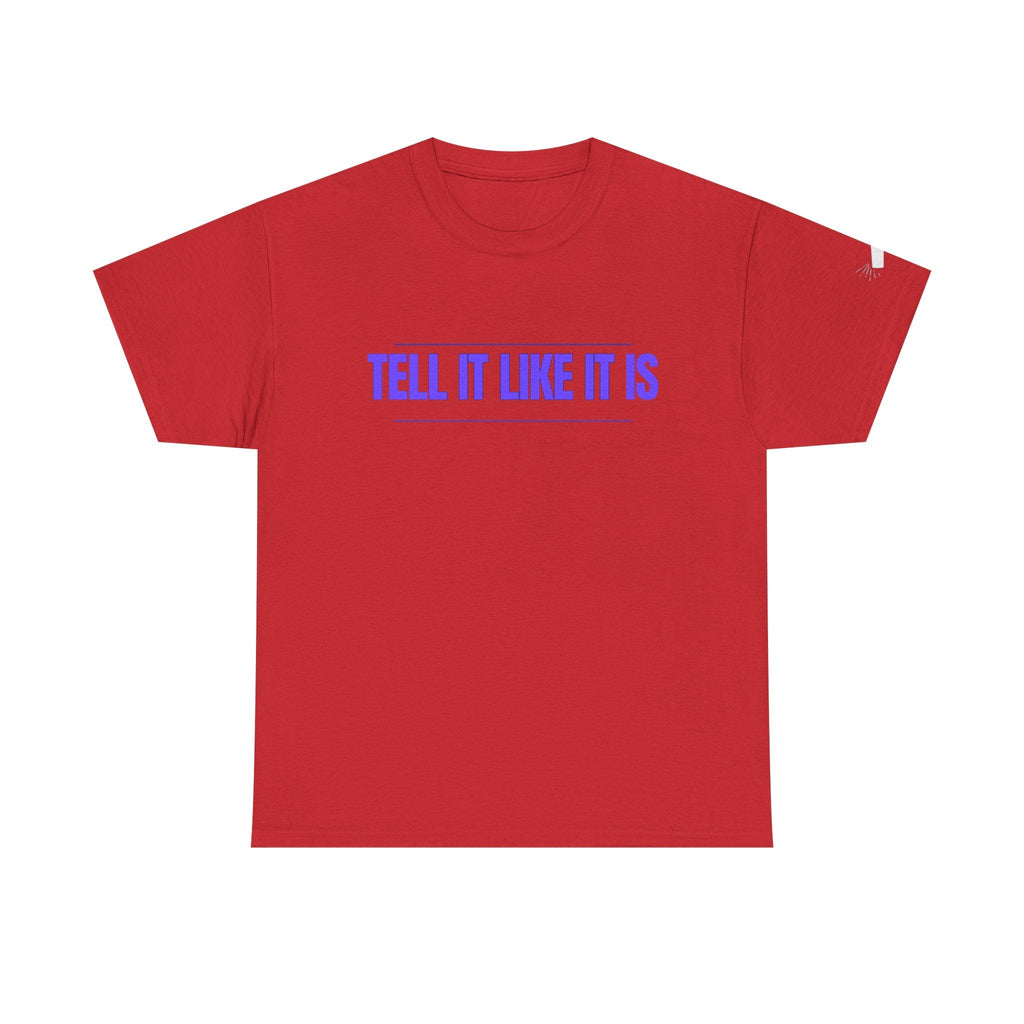 Tell It Like It Is Podcast — Bold Statement Graphic T‑Shirt ("No Scripts… No Filters… No Bullsh*t") Printify T-Shirt  314 Originals