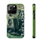 Ben Franklin "Let's Get It" Bandana Design Tough Phone Case Printify Phone Case  314 Originals