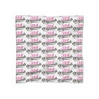 314 Logo Scarf — Pink & Black Poly Scarf - 314 Originals