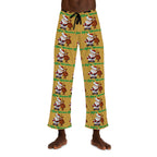Men's Christmas Pajama Pants — Santa & Reindeer "Merry Christmas" All-Over Print - 314 Originals