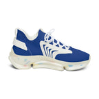 Women's Blue Mesh Sneakers — Lightweight Athletic Running Shoes with '314 Originals' Accent