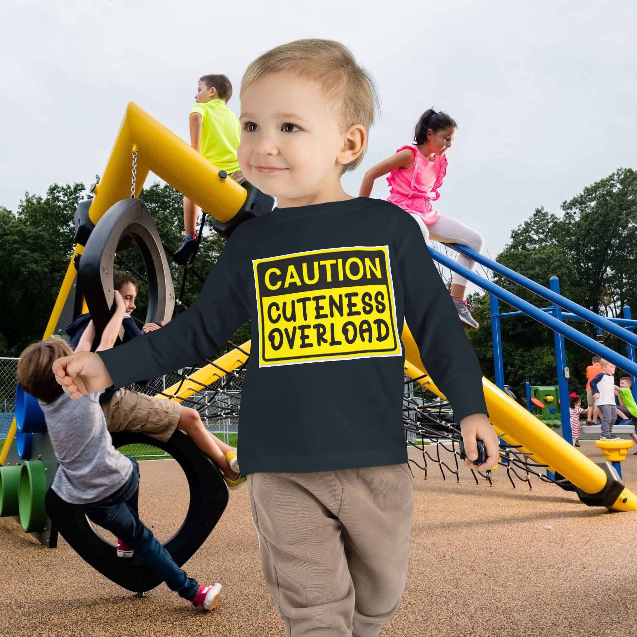 "Cuteness Overload" Long Sleeve Tee - 314 Originals