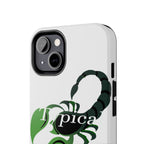 Scorpio Zodiac Tough Phone Case — Green Scorpion "Typical" Design Printify Phone Case  314 Originals