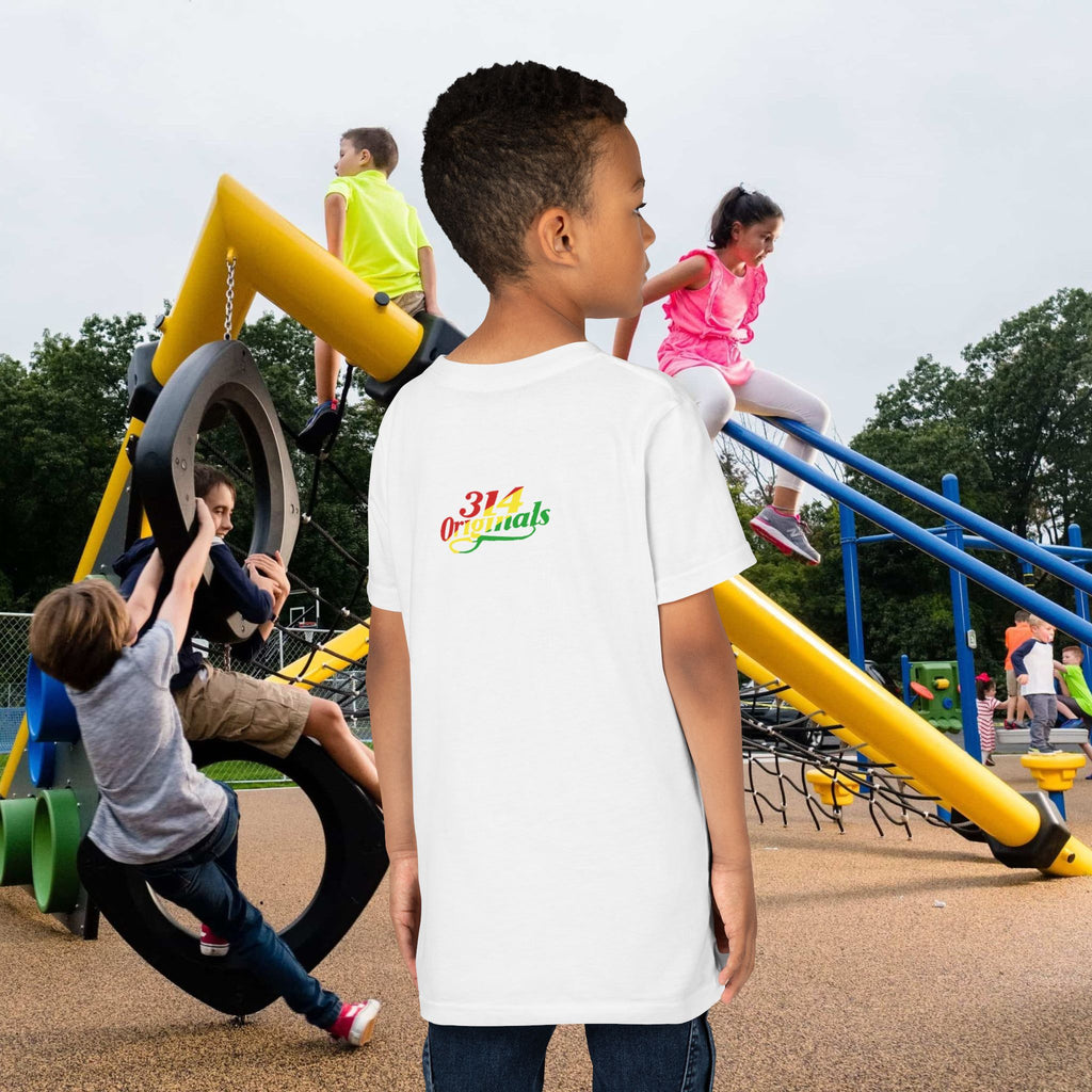 Boys "Favorite Kid" Retro Yellow & Green Graphic T-Shirt - 314 Originals
