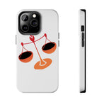 Libra Scales Phone Case — Zodiac Balance Tough Protective Cover Printify Phone Case  314 Originals