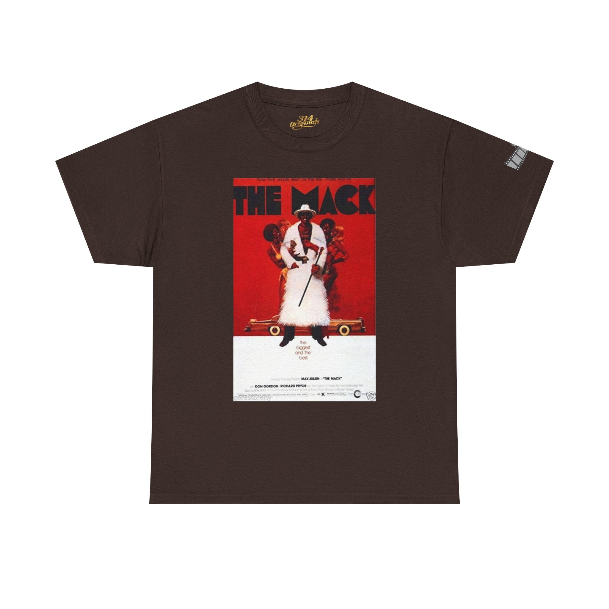 The Mack Movie Poster T-Shirt — Vintage Blaxploitation Style Tee Printify T-Shirt  314 Originals