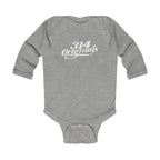Infant Bodysuit — '314 Originals' Long Sleeve Baby Onesie (Grey) - 314 Originals
