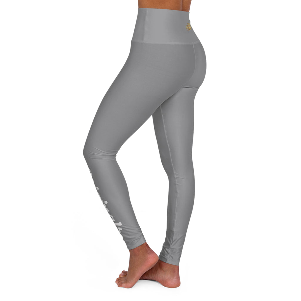 Yoga Leggings — High-Waisted Leggings with Pink “Originals” Side Script - 314 Originals