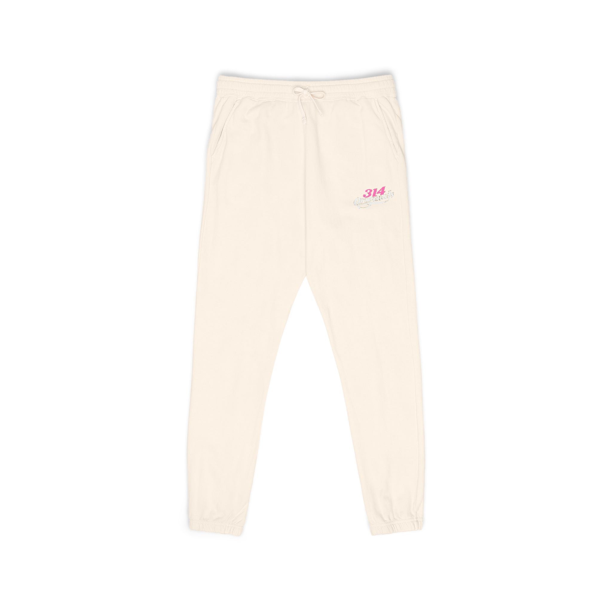 Fleece Sweatpants — Cozy Garment-Dyed Lounge Pants - 314 Originals