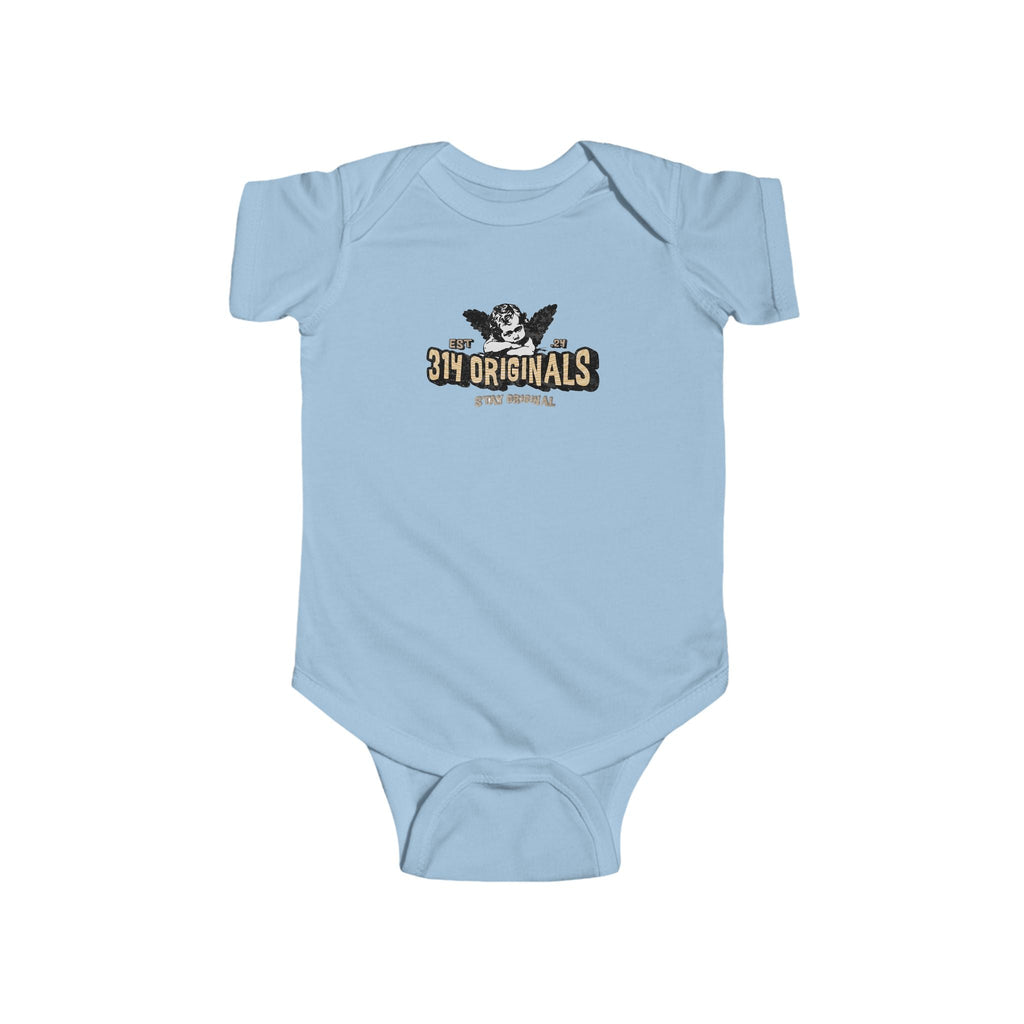 314 Originals Retro Logo Baby Onesie Printify Kids clothes  314 Originals