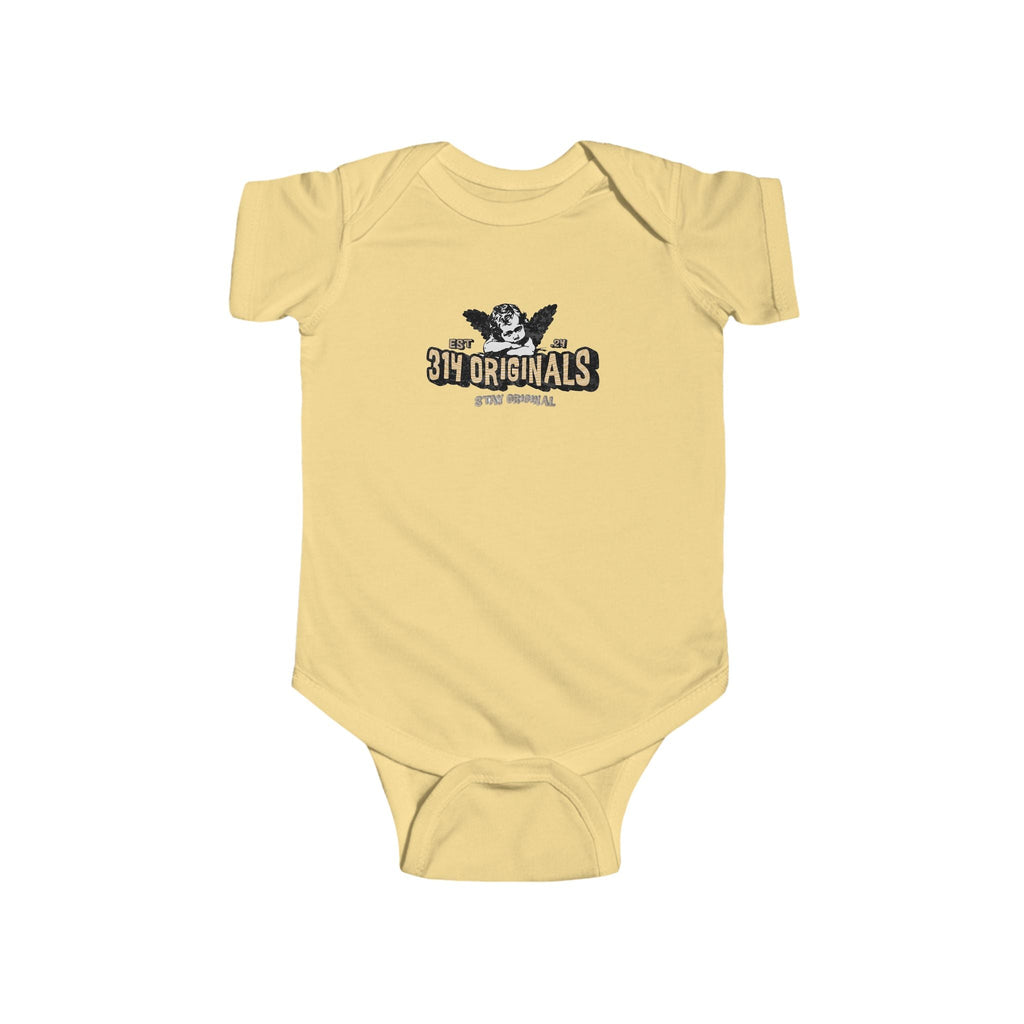 314 Originals Retro Logo Baby Onesie Printify Kids clothes  314 Originals