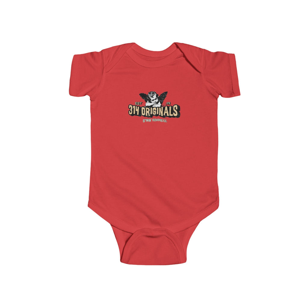 314 Originals Retro Logo Baby Onesie Printify Kids clothes  314 Originals