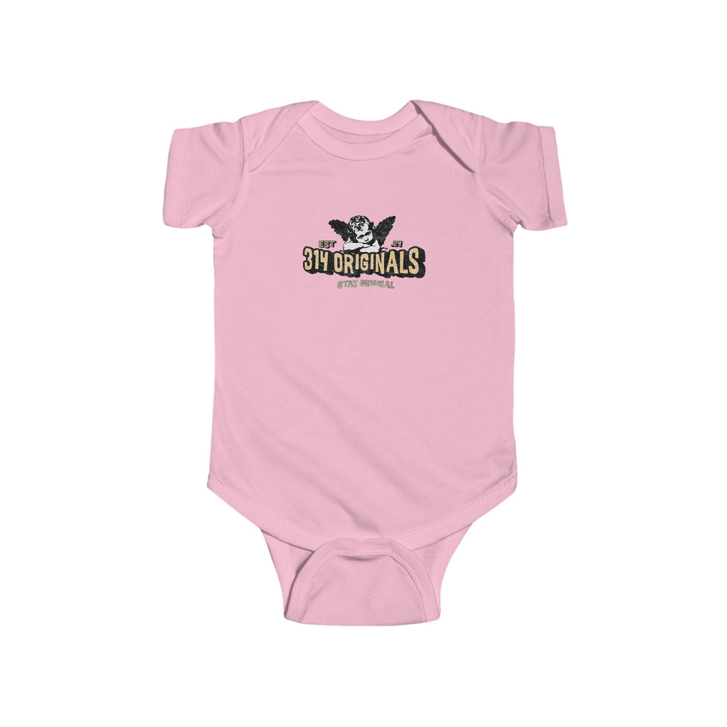314 Originals Retro Logo Baby Onesie Printify Kids clothes  314 Originals
