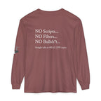 Tell It Like It Is Long Sleeve Tee — "No Scripts... No Filters... No Bullsh*t" Statement Shirt Printify Long-sleeve  314 Originals