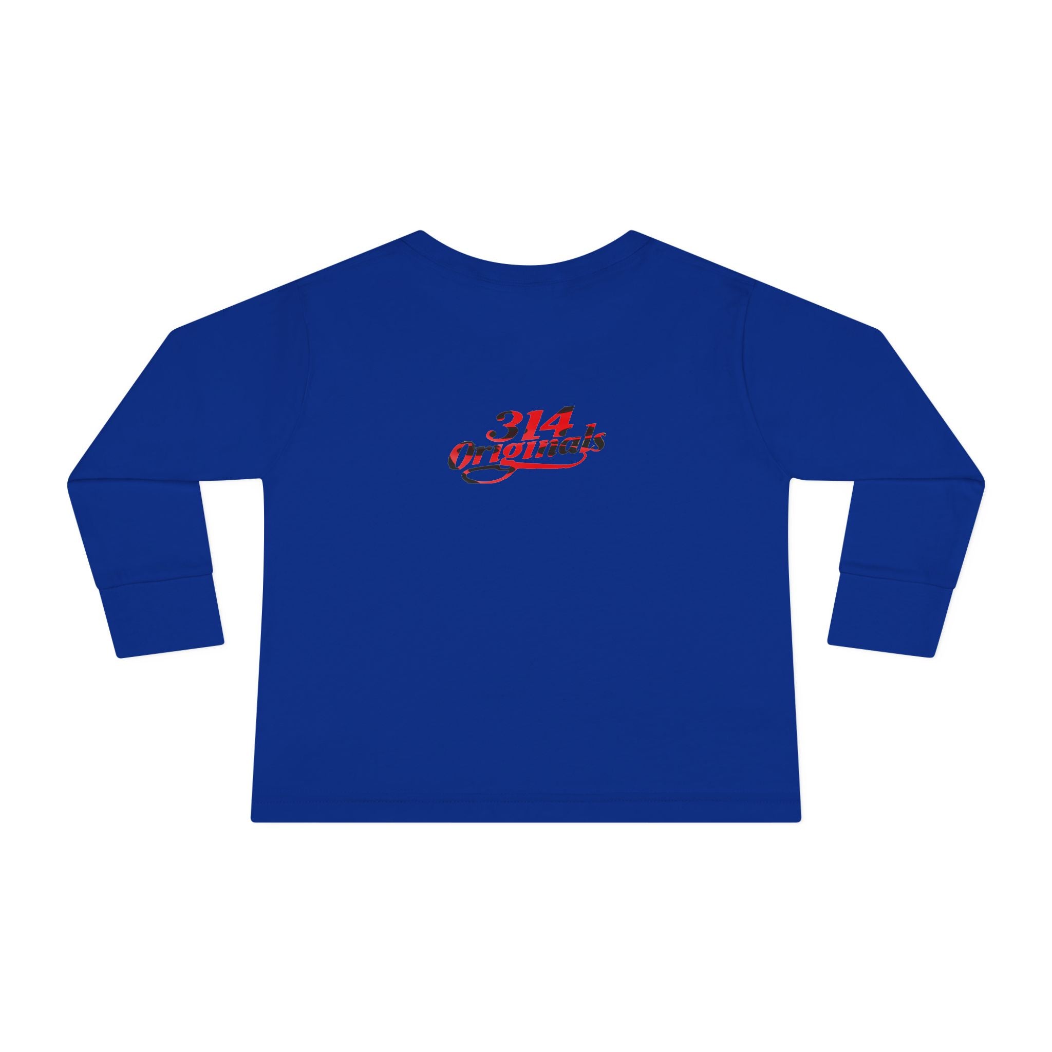Toddler Long Sleeve Tee — Cute Ladybug Chest Design with “314 Original” Back - 314 Originals