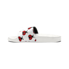 Youth Ladybug Slide Sandals — Removable Strap Cute Red Ladybug Pattern - 314 Originals