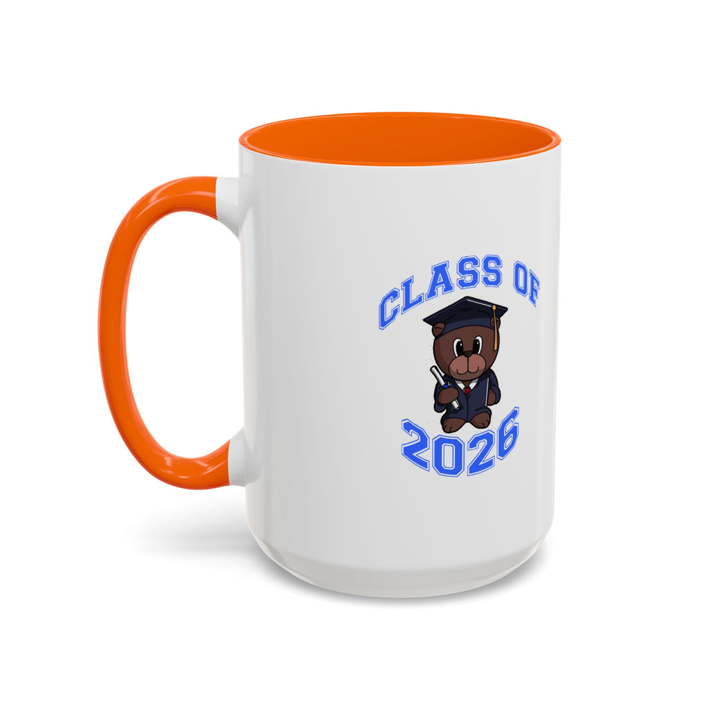 Graduation 2026 Accent Coffee Mug — Class of 2026 Grad Gift