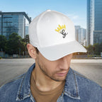 King's Gear Embroidered Crown Script Cap — 314 Original Closed-Back Structured Hat - 314 Originals