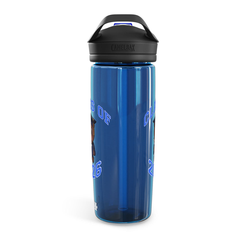 Class of 2026 Graduation Bear Design Water Bottle