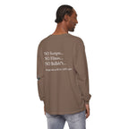 Tell It Like It Is Long Sleeve Tee — "No Scripts... No Filters... No Bullsh*t" Statement Shirt Printify Long-sleeve  314 Originals