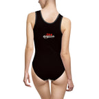 Retro Glam One-Piece Swimsuit