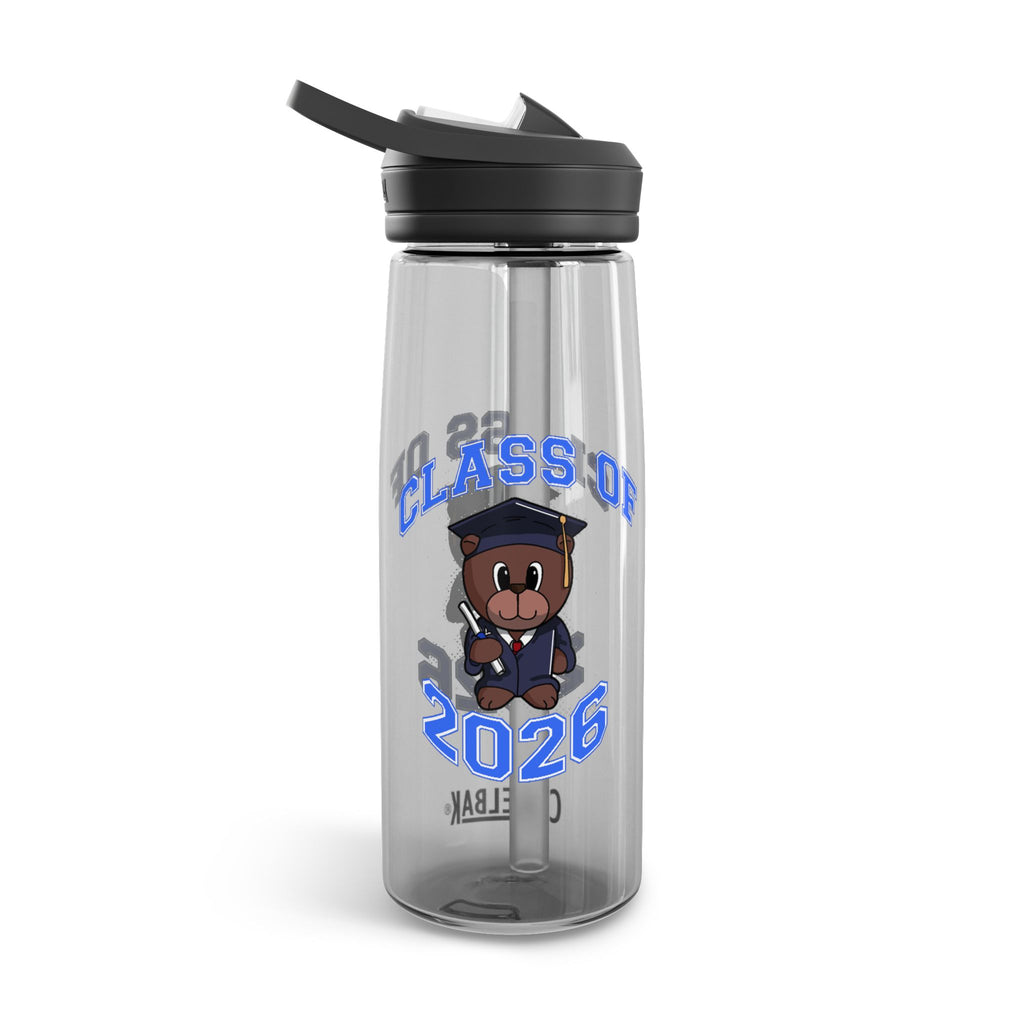 Class of 2026 Graduation Bear Design Water Bottle