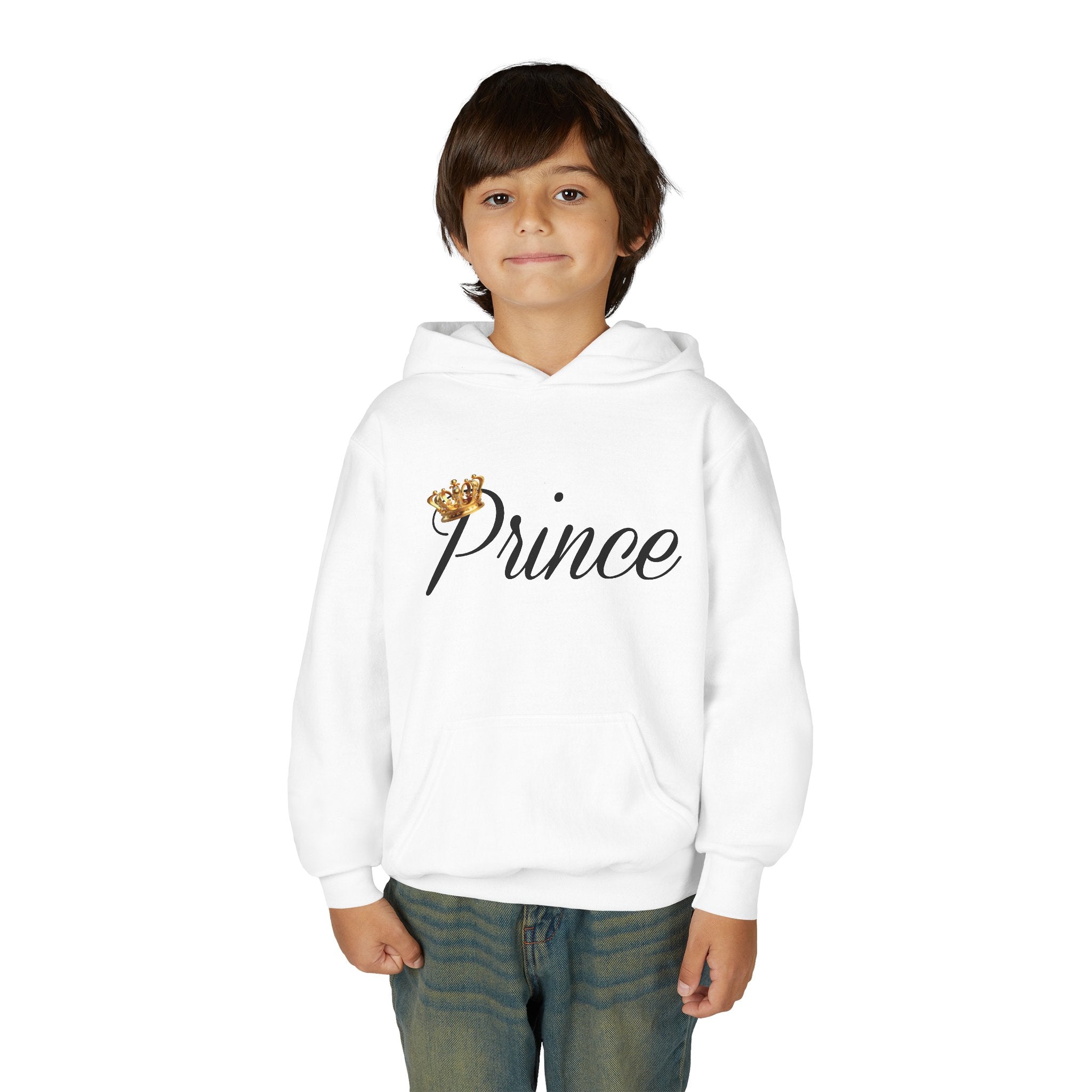 Prince Hoodie — Elegant Script with Crown & "314 Originals" Back Accent