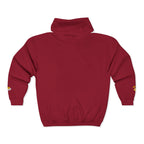 King's Gear Zip Hoodie — Full‑Zip with Gold Crown Emblem - 314 Originals