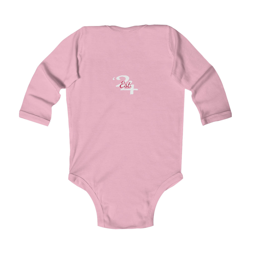 Infant Bodysuit — '314 Originals' Long Sleeve Baby Onesie (Grey) - 314 Originals
