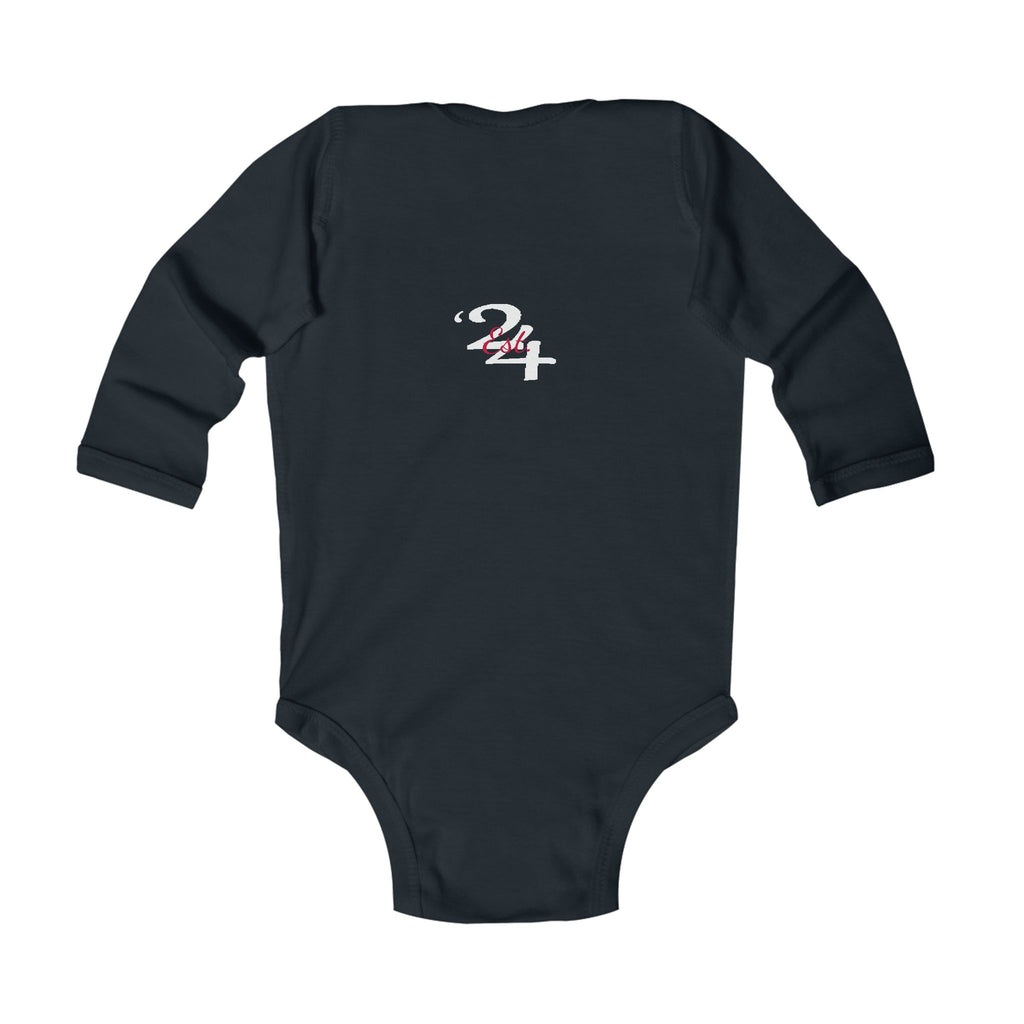 Infant Bodysuit — '314 Originals' Long Sleeve Baby Onesie (Grey) - 314 Originals