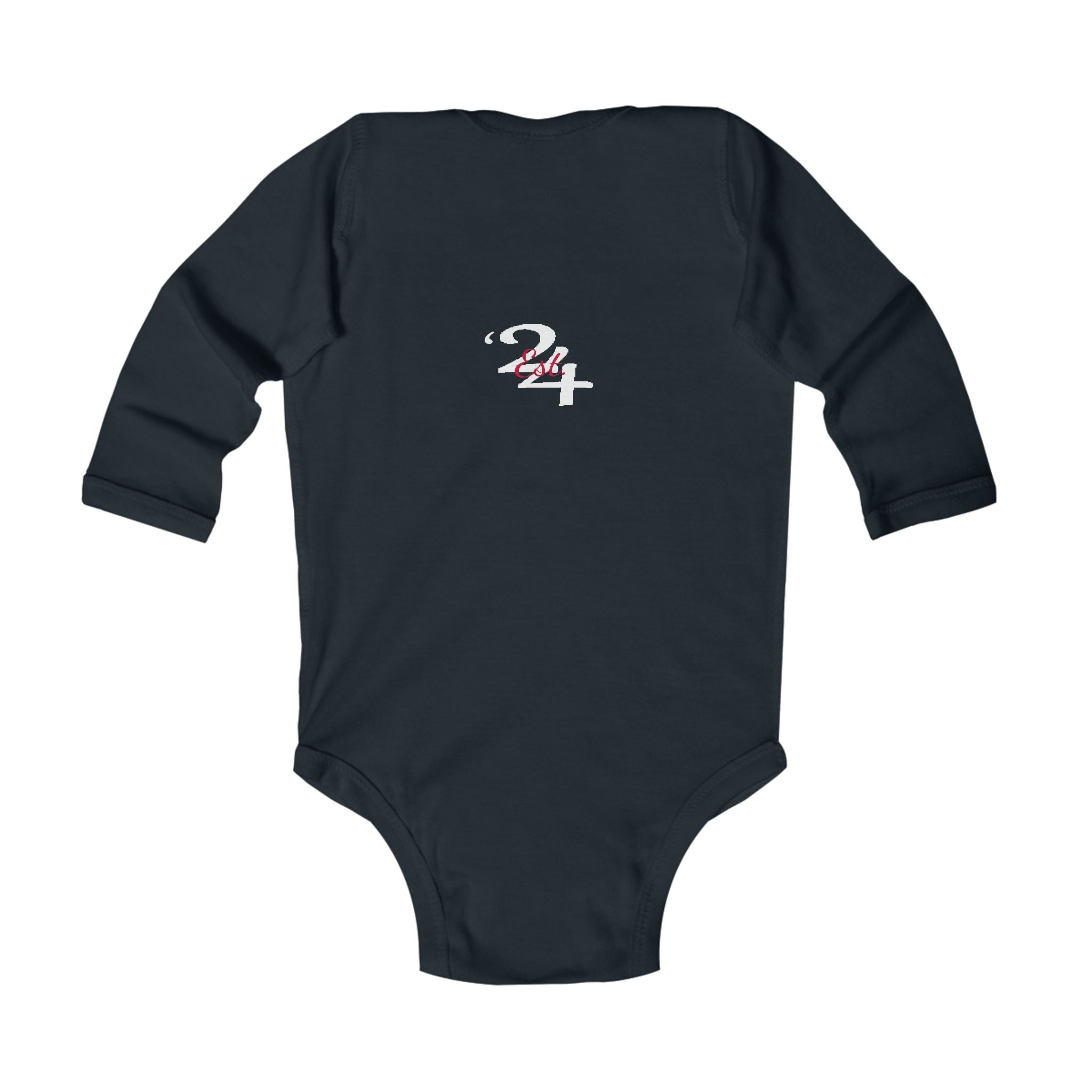 Infant Bodysuit — '314 Originals' Long Sleeve Baby Onesie (Grey) - 314 Originals