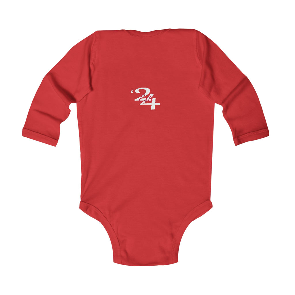 Infant Bodysuit — '314 Originals' Long Sleeve Baby Onesie (Grey) - 314 Originals