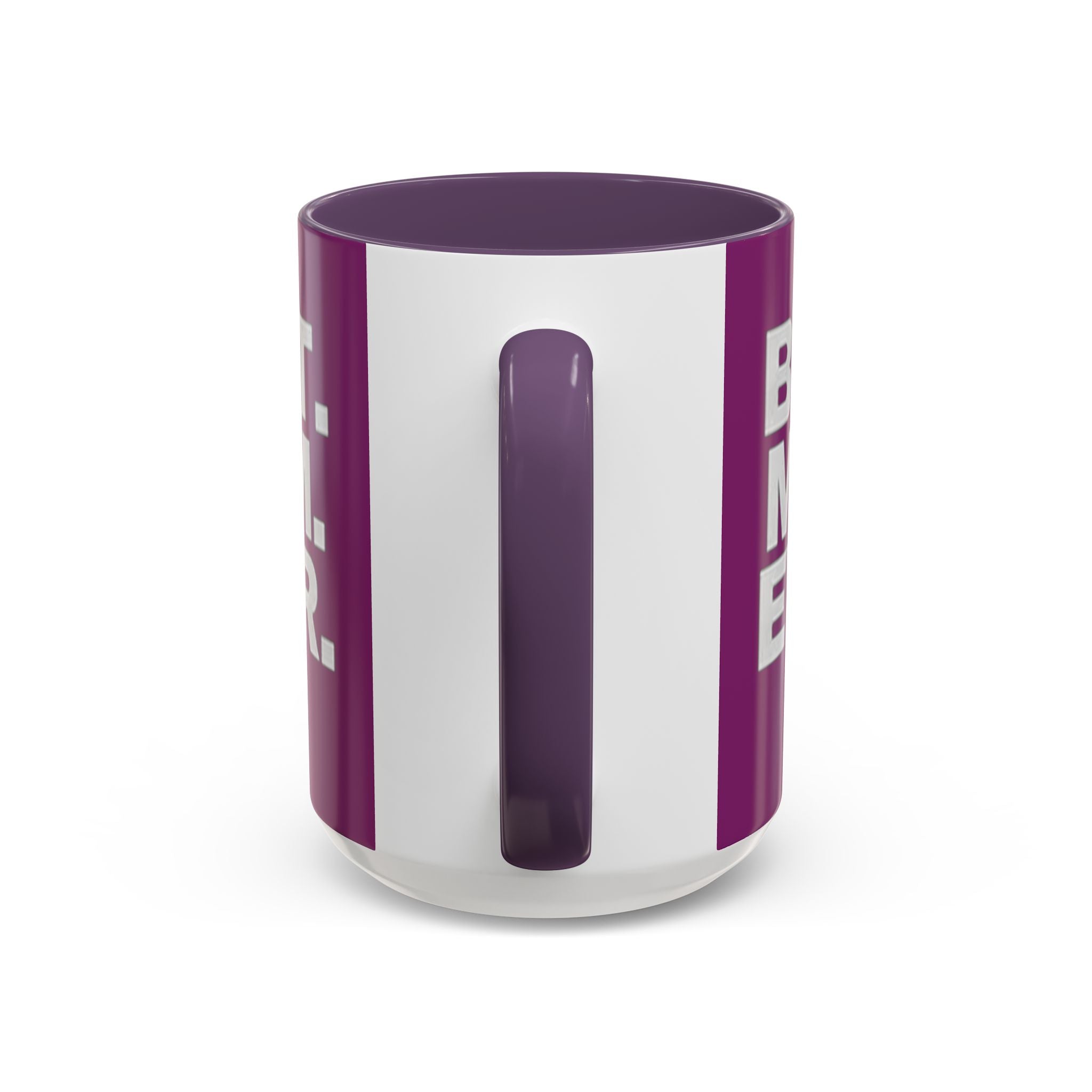 Best. Mom. Ever. Purple Accent Coffee Mug Printify Mug  314 Originals