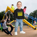 "Caution: Cuteness Overload" Kids Crewneck Toddler Sweatshirt - 314 Originals