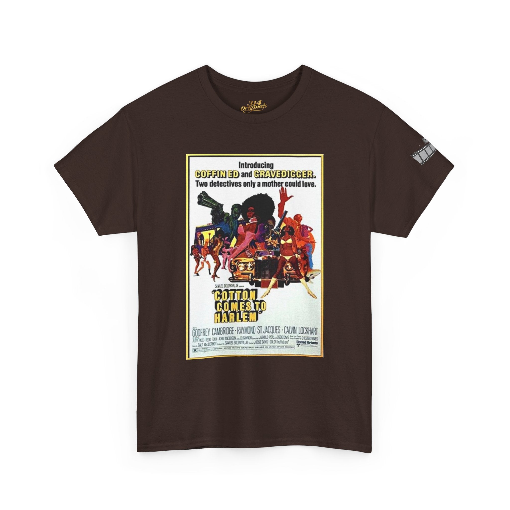Cotton Comes To Harlem  Movie Poster Tee — Retro Graphic T-Shirt Printify T-Shirt  314 Originals