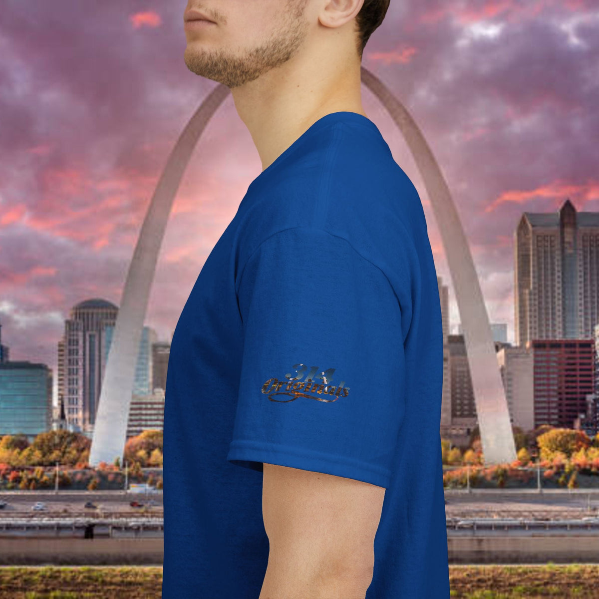 314 City Skyline T-Shirt — St. Louis Area Code Tee - 314 Originals