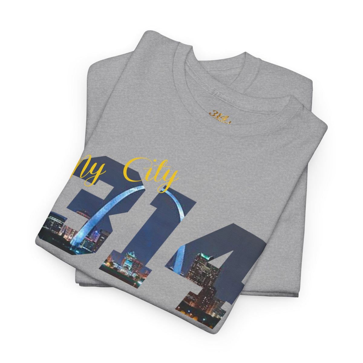 314 City Skyline T-Shirt — St. Louis Area Code Tee - 314 Originals