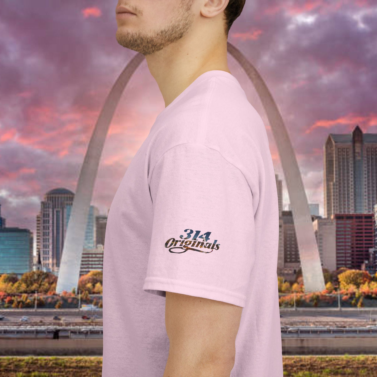 314 City Skyline T-Shirt — St. Louis Area Code Tee - 314 Originals