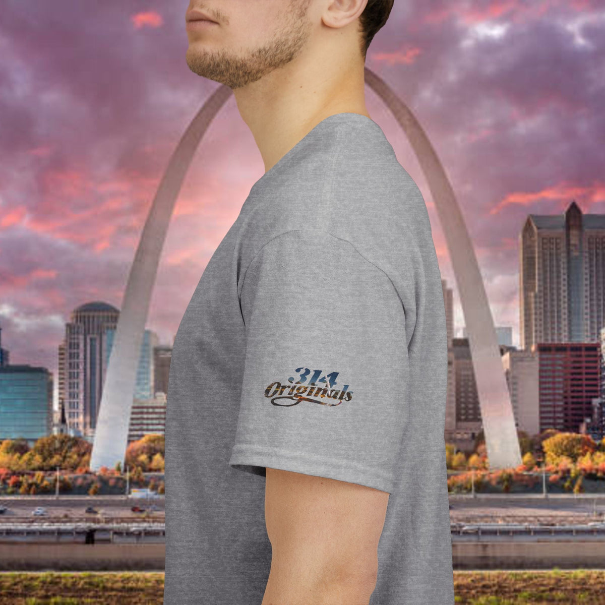 314 City Skyline T-Shirt — St. Louis Area Code Tee - 314 Originals