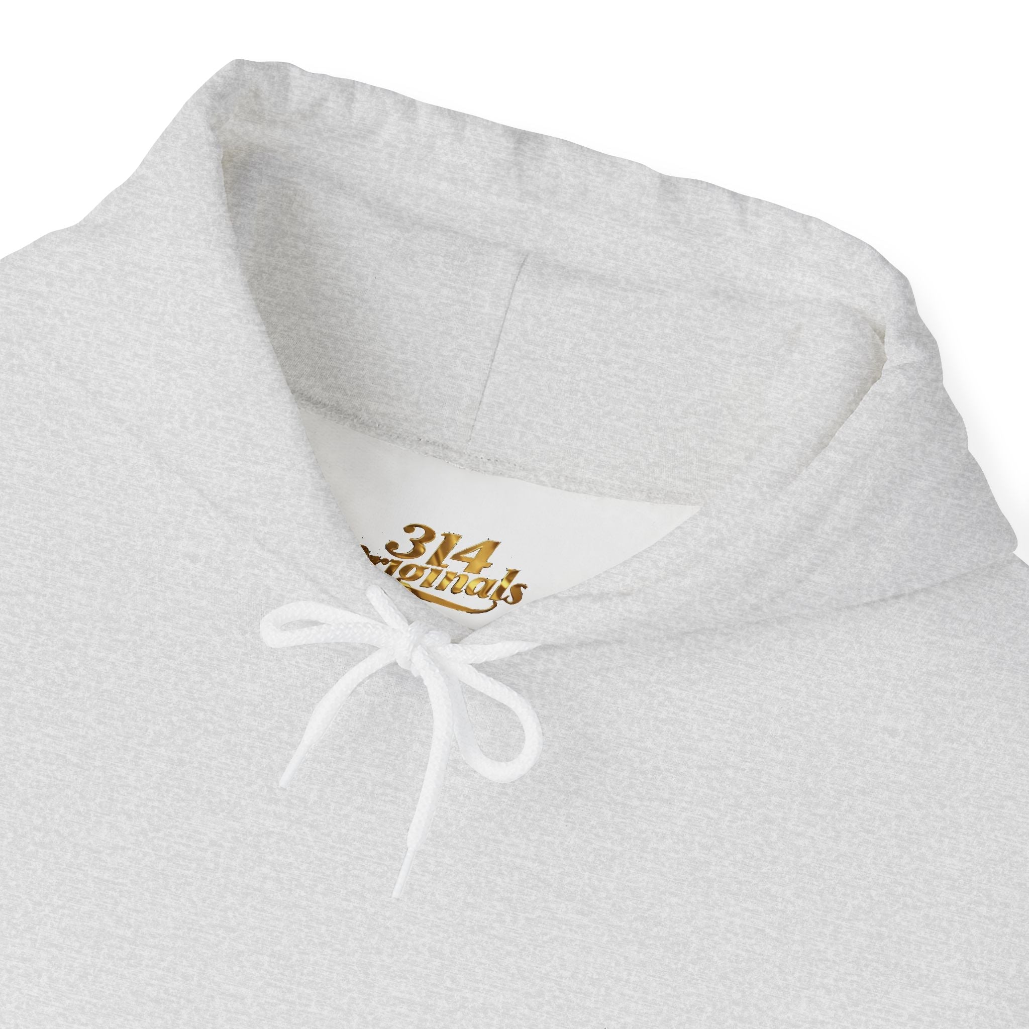 314 Ladies Hoodie — Pink Floral Chest Logo - 314 Originals
