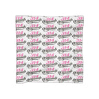 314 Logo Scarf — Pink & Black Poly Scarf - 314 Originals