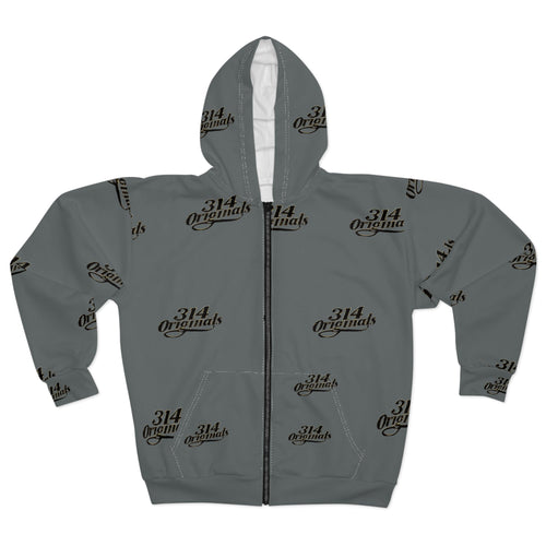 314 Originals All-Over Print Zip Hoodie - 314 Originals