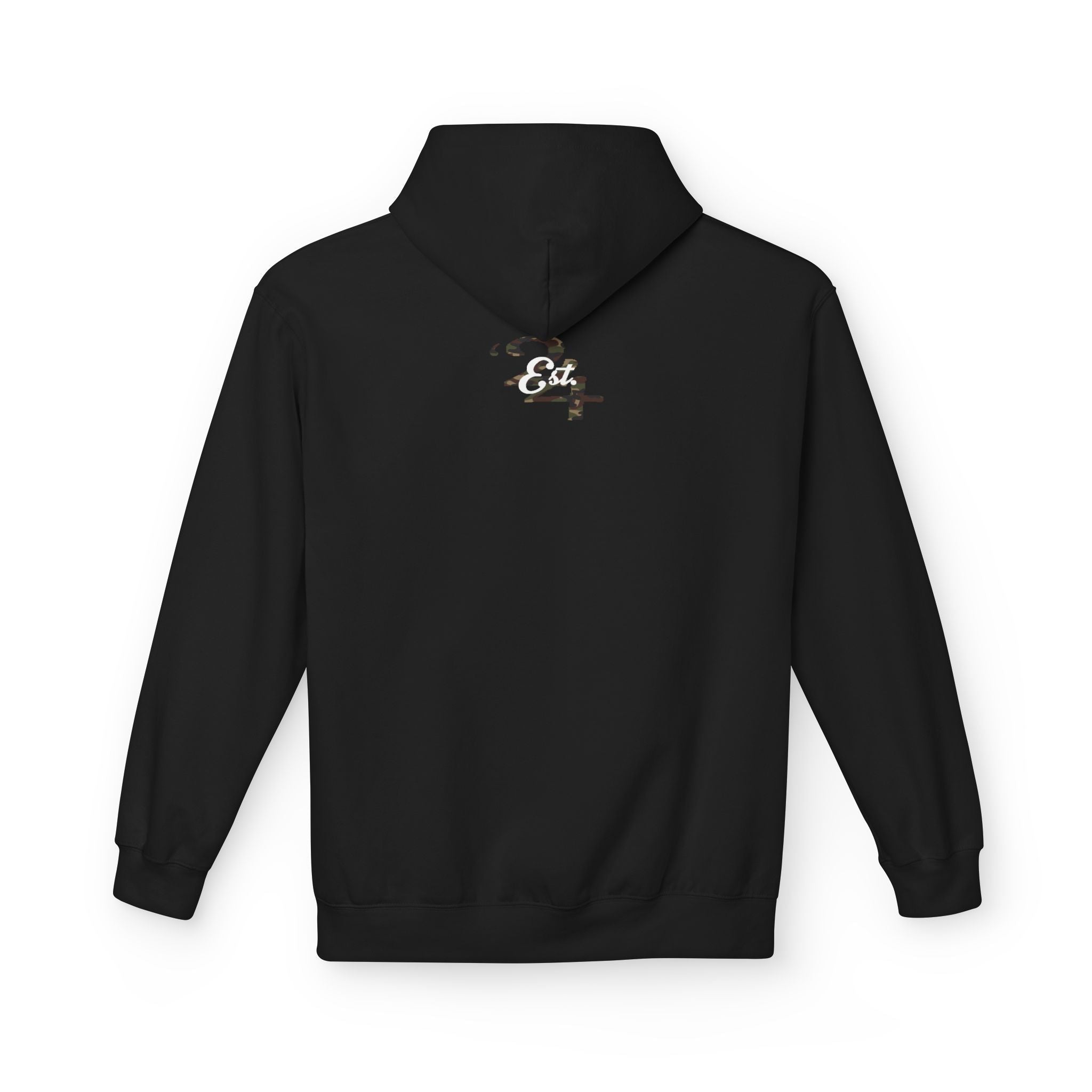 314 Originals Camo Hoodie — Retro Script Logo Pullover - 314 Originals