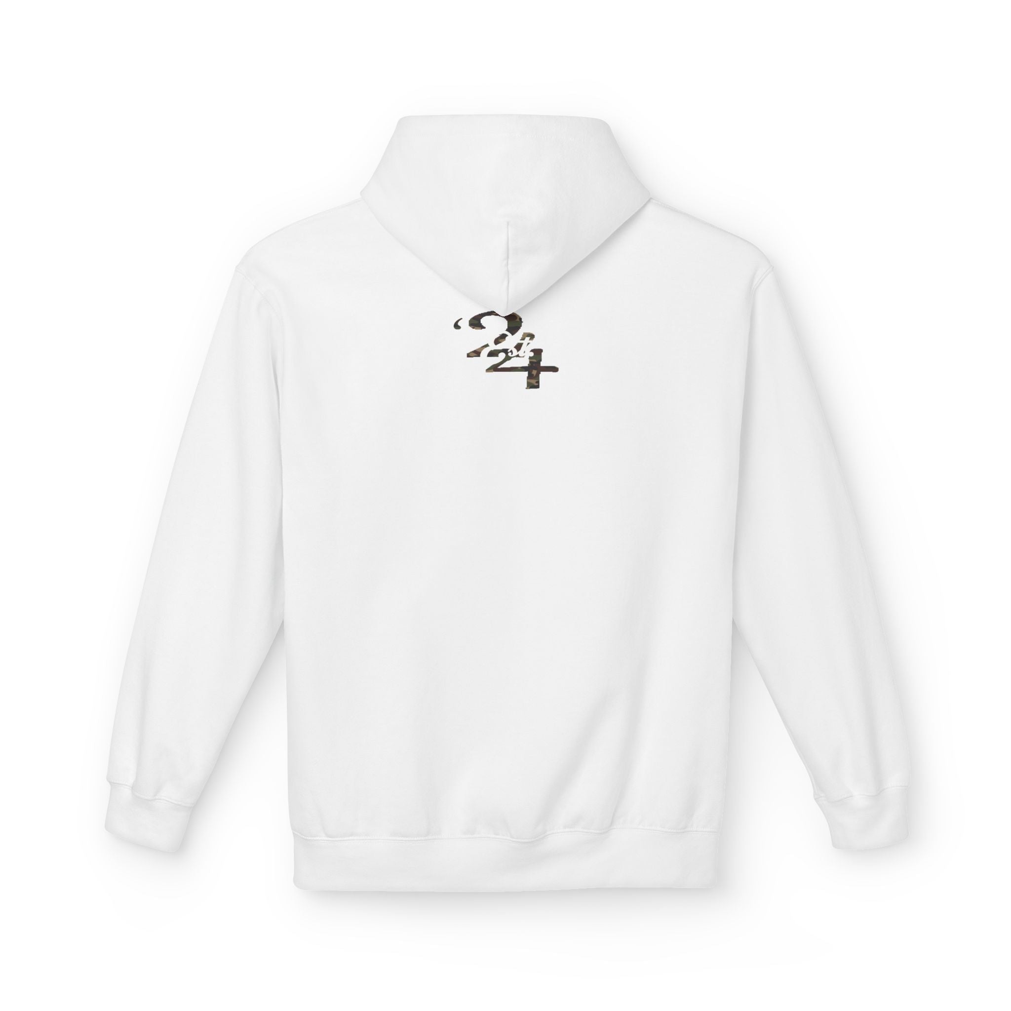 314 Originals Camo Hoodie — Retro Script Logo Pullover - 314 Originals