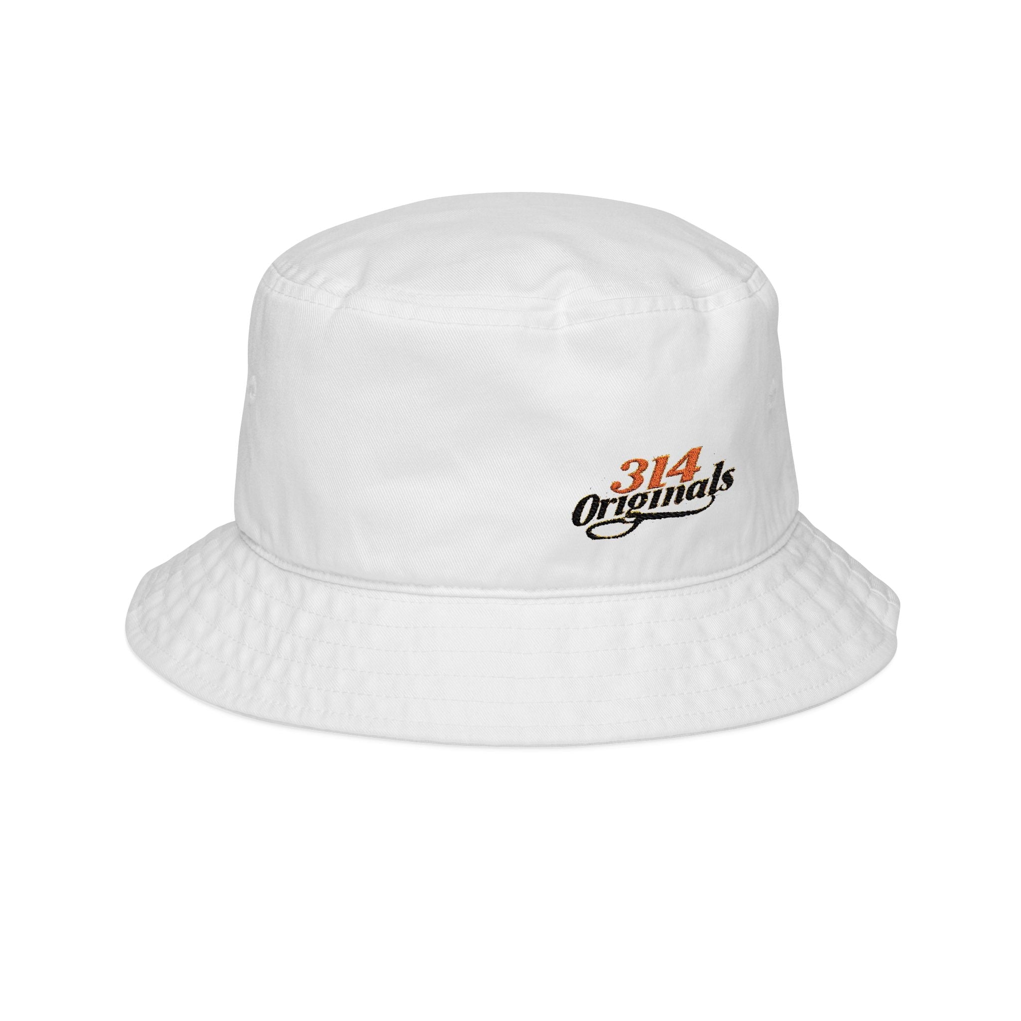 314 Originals Embroidered Bucket Hat — Casual Streetwear Sun Hat - 314 Originals