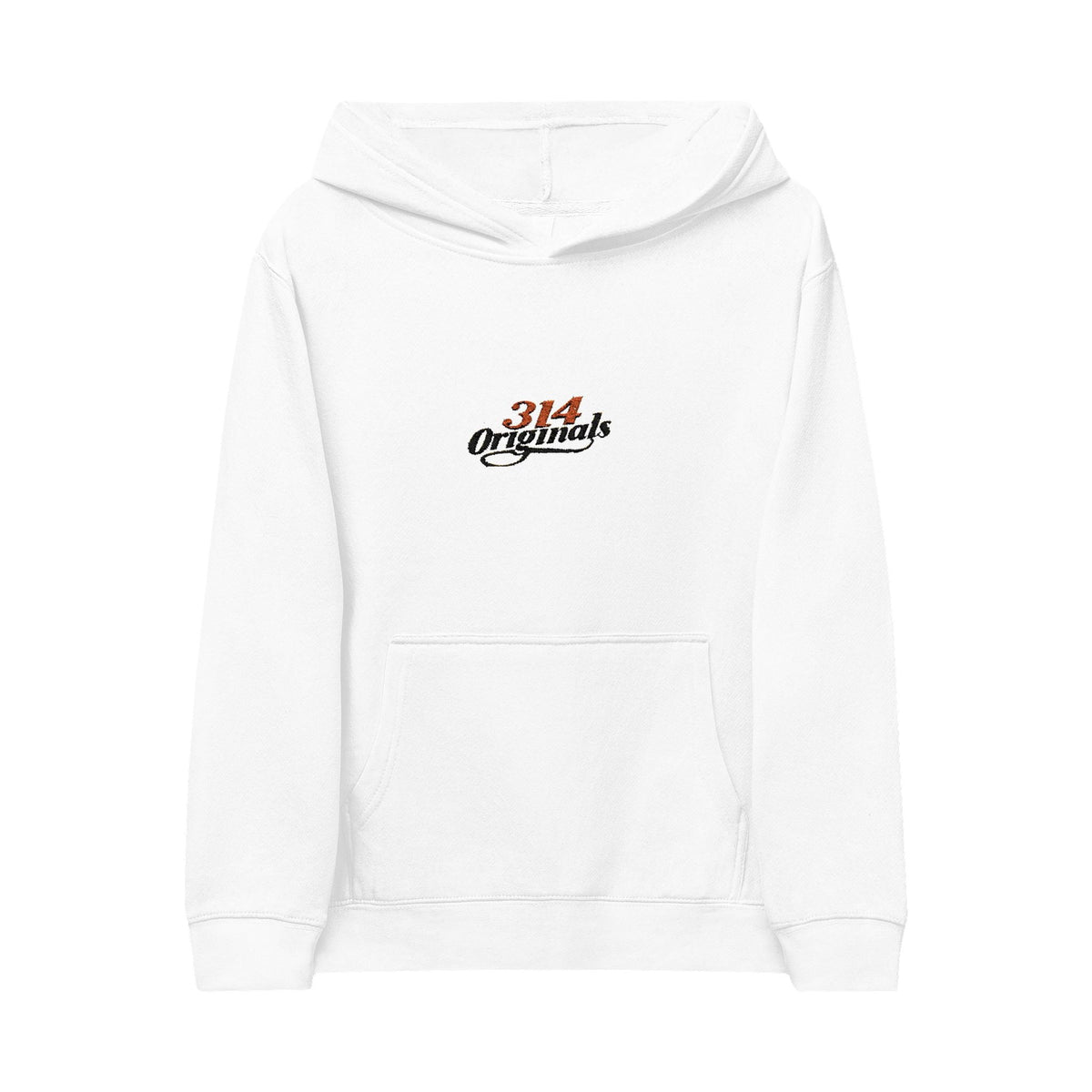 314 Originals Embroidered Fleece Hoodie - 314 Originals