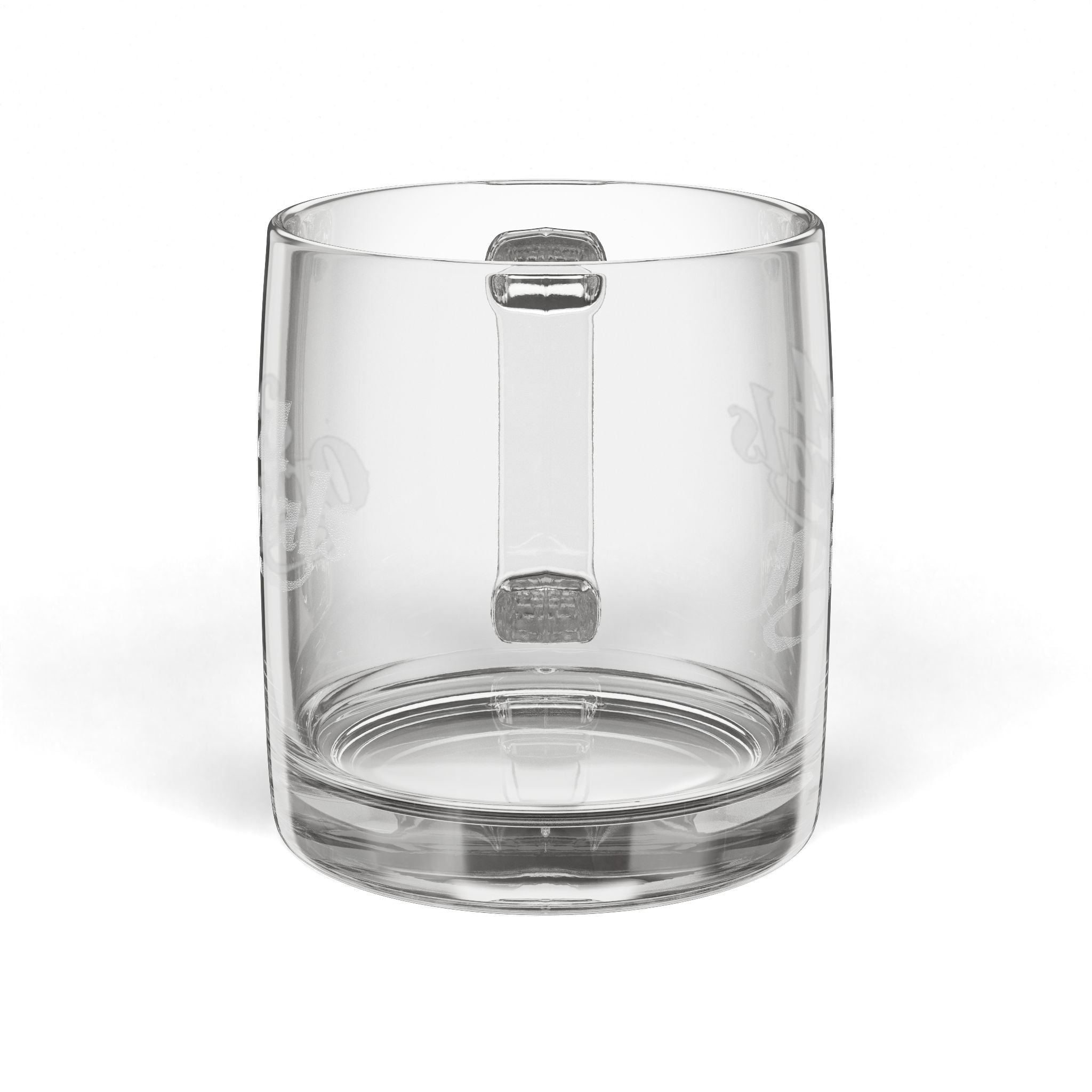 314 Originals Engraved Glass Coffee Mug — Vintage-Styled 12.25 oz - 314 Originals