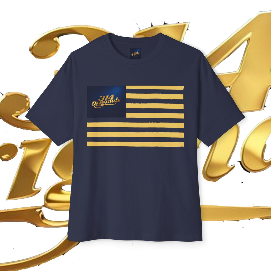 314 Originals Flag Graphic Boxy Tee - 314 Originals
