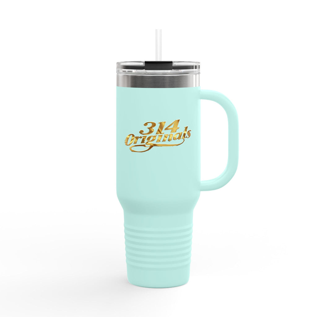 314 Originals Gold Script-40oz Insulated Travel Mug - 314 Originals